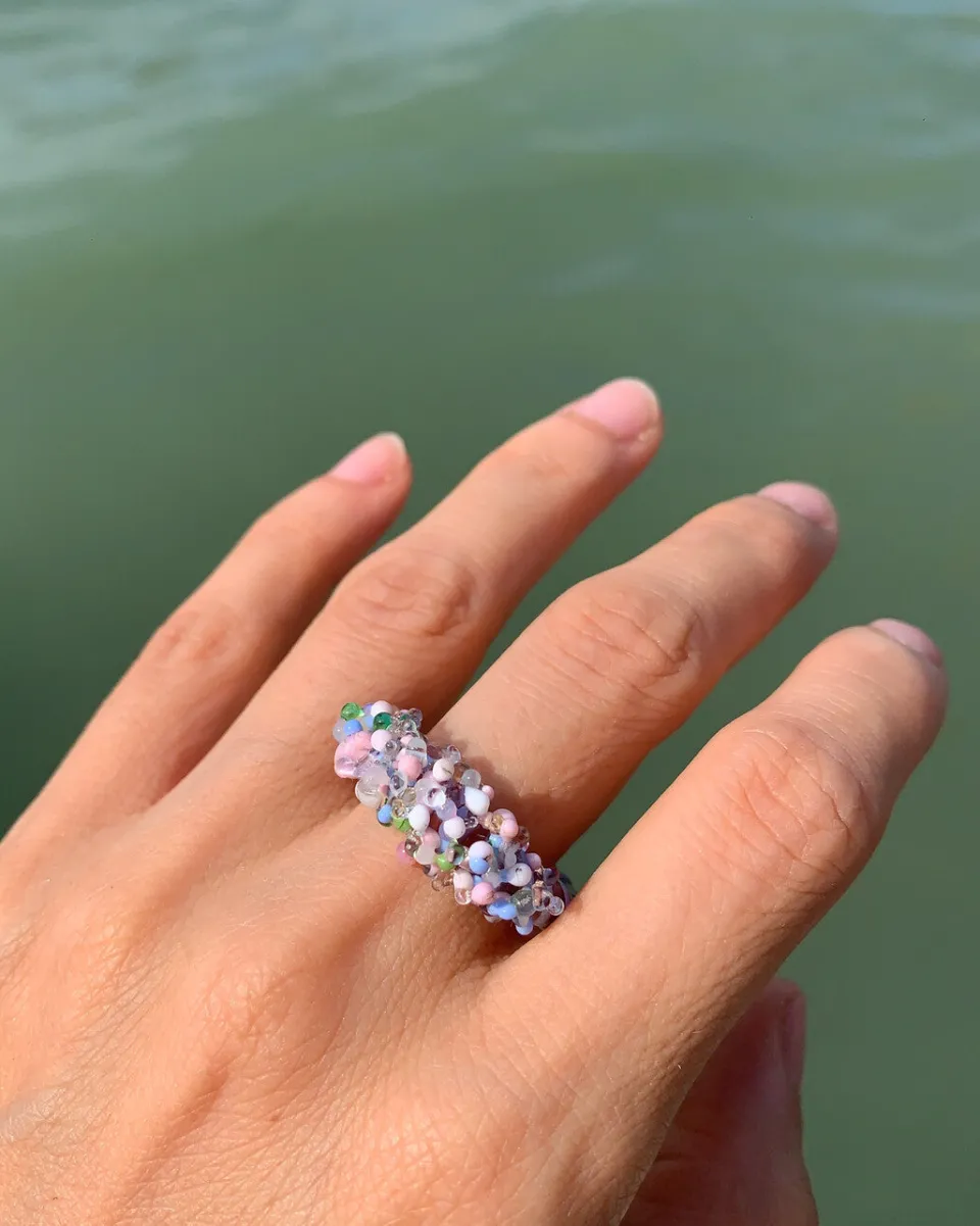 TA-DAAN Color of Joy - Murano glass ring