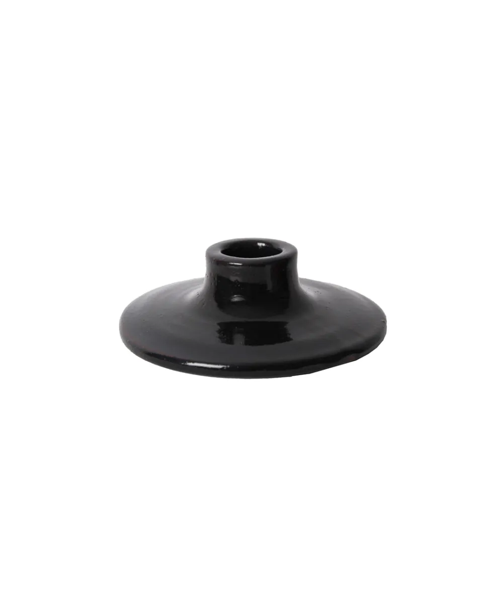 TA-DAAN Glazed earthenware candle holder - Type E