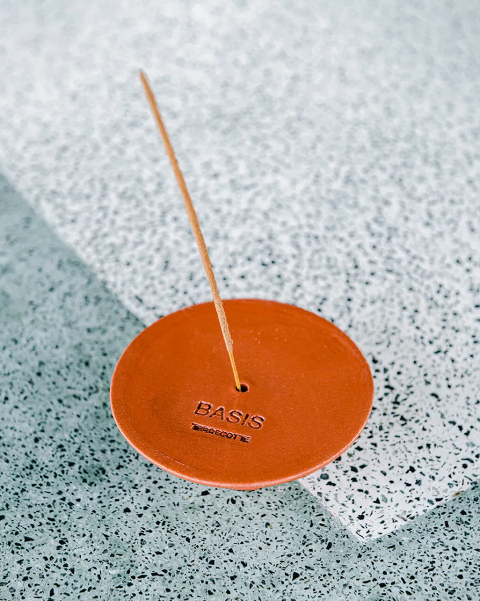 TA-DAAN Glazed earthenware candle holder - Type E