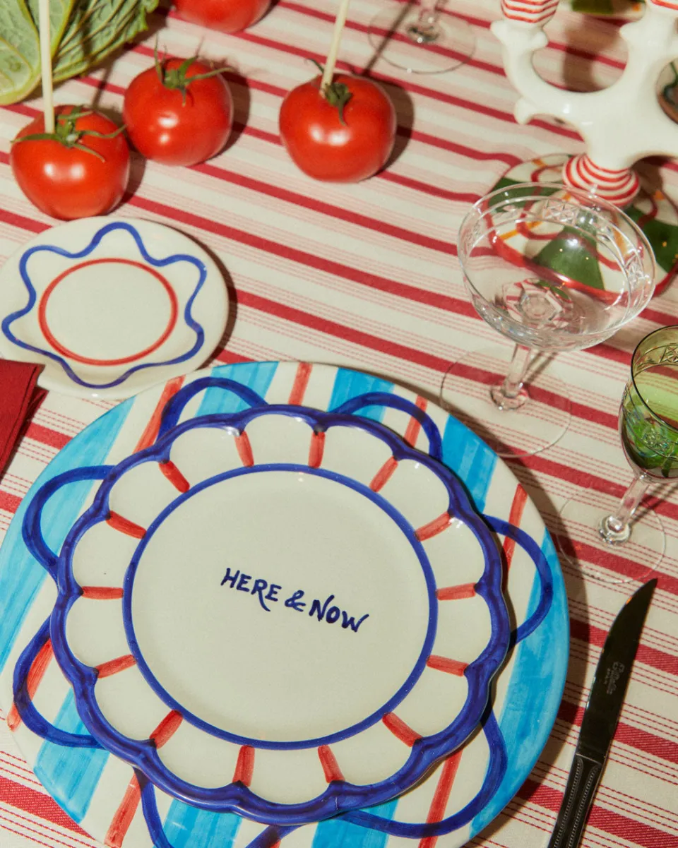 TA-DAAN Here & Now & "Live in the moment" dessert plate MIX - Set of 4