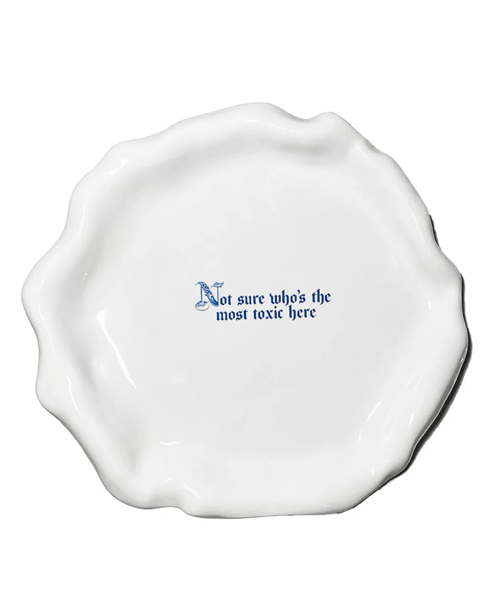TA-DAAN Not sure who's the most toxic here Explicit Dinner Plate