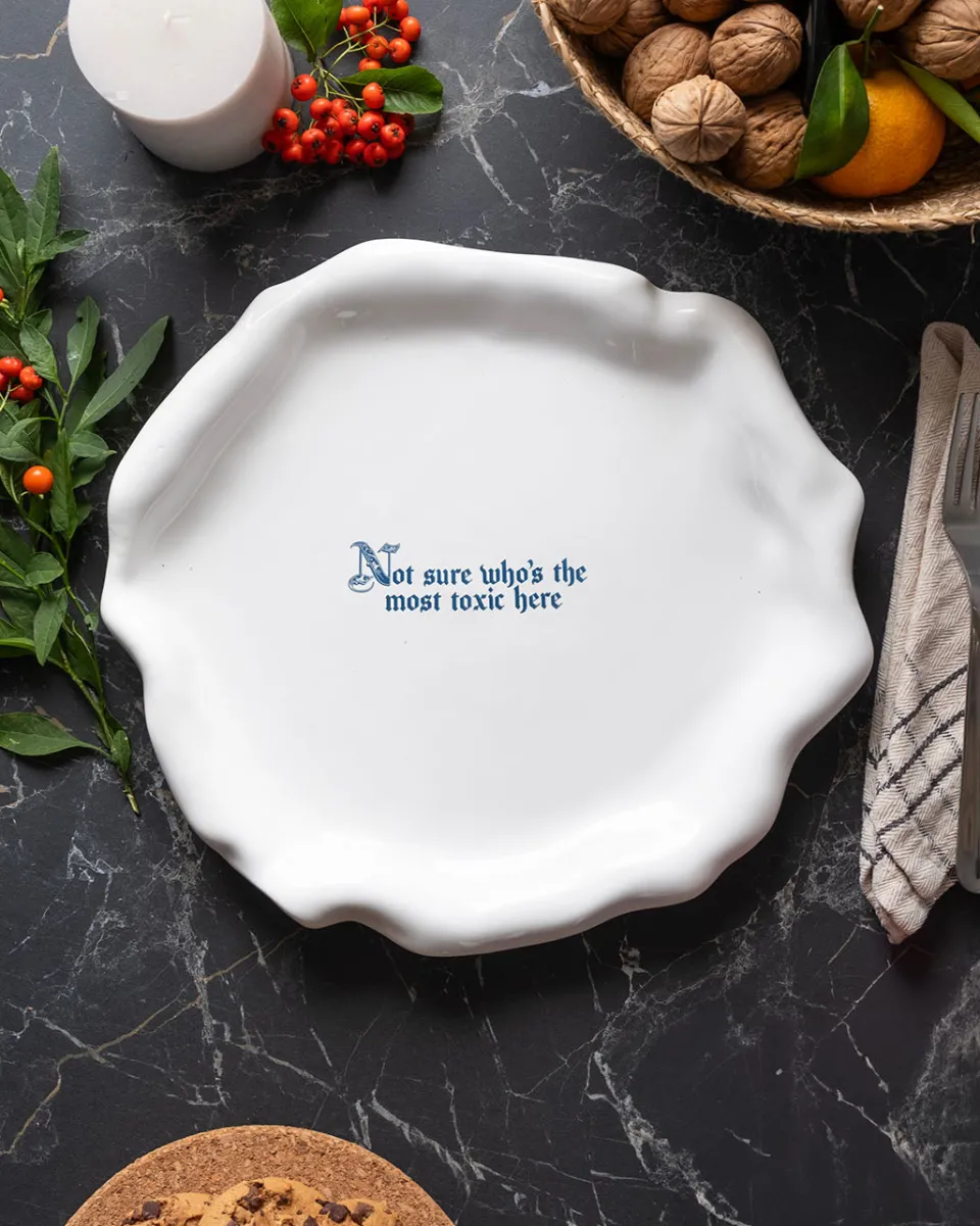 TA-DAAN Not sure who's the most toxic here Explicit Dinner Plate