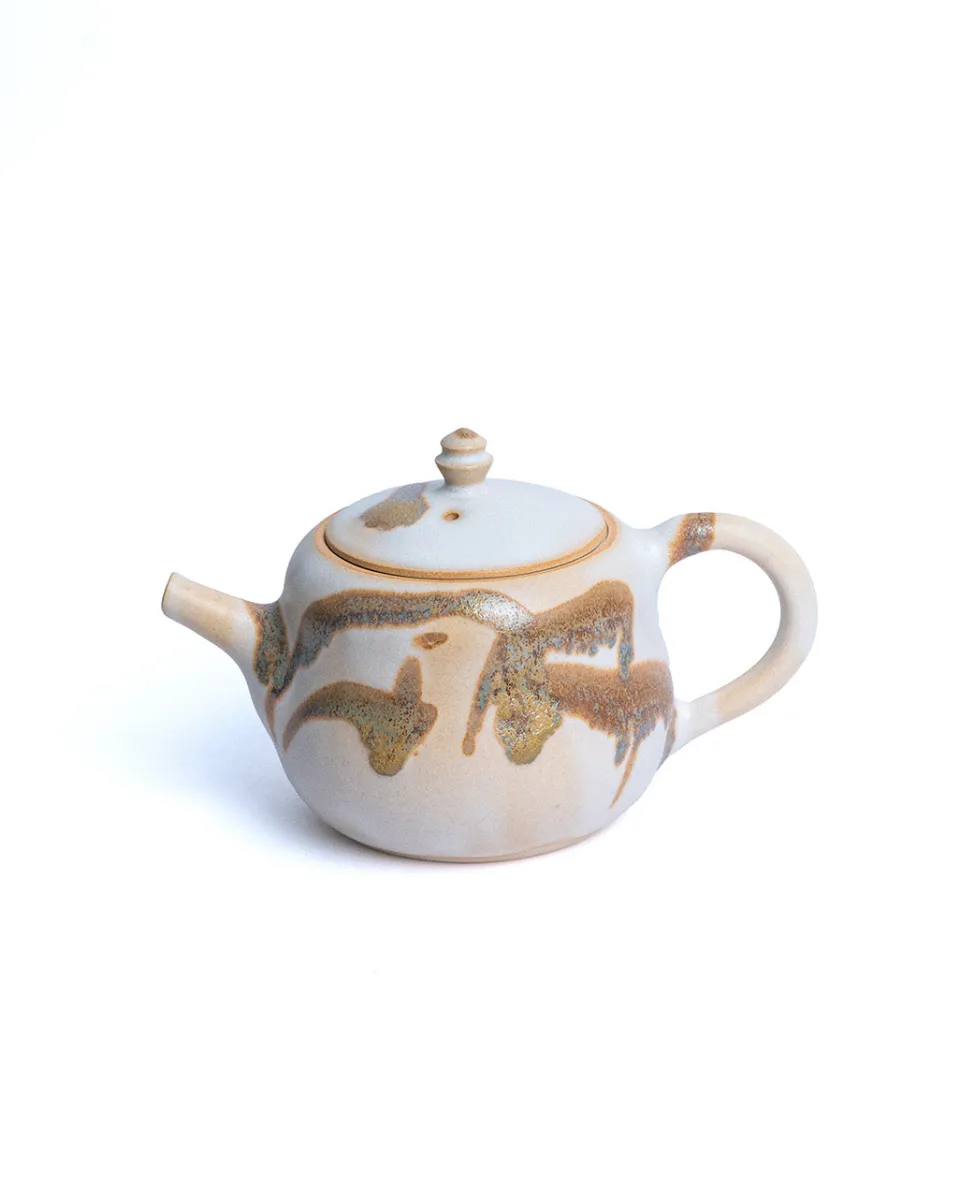 TA-DAAN Pear Teapot with filter