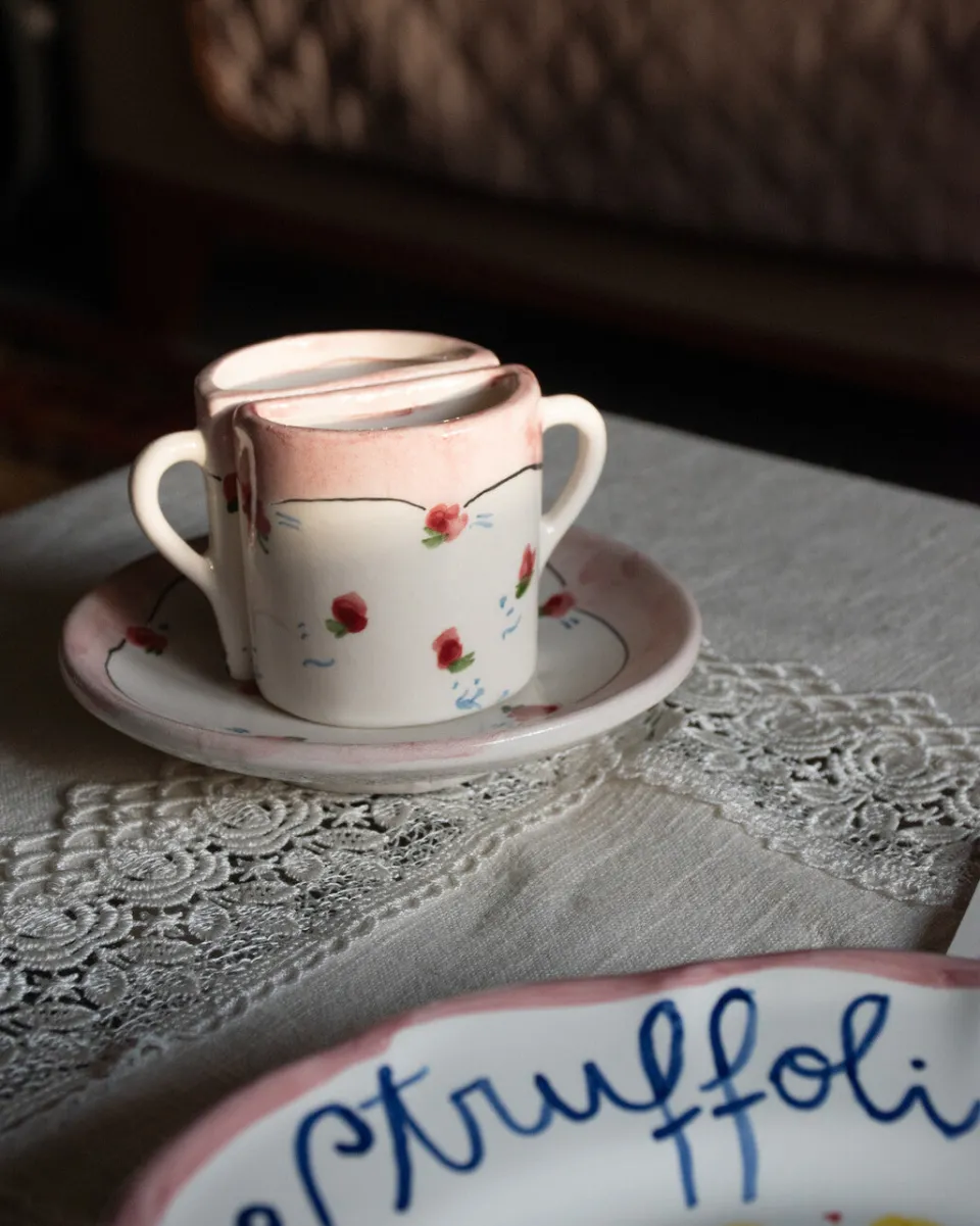 TA-DAAN Tete a tete Coffee Cup Set Vintage