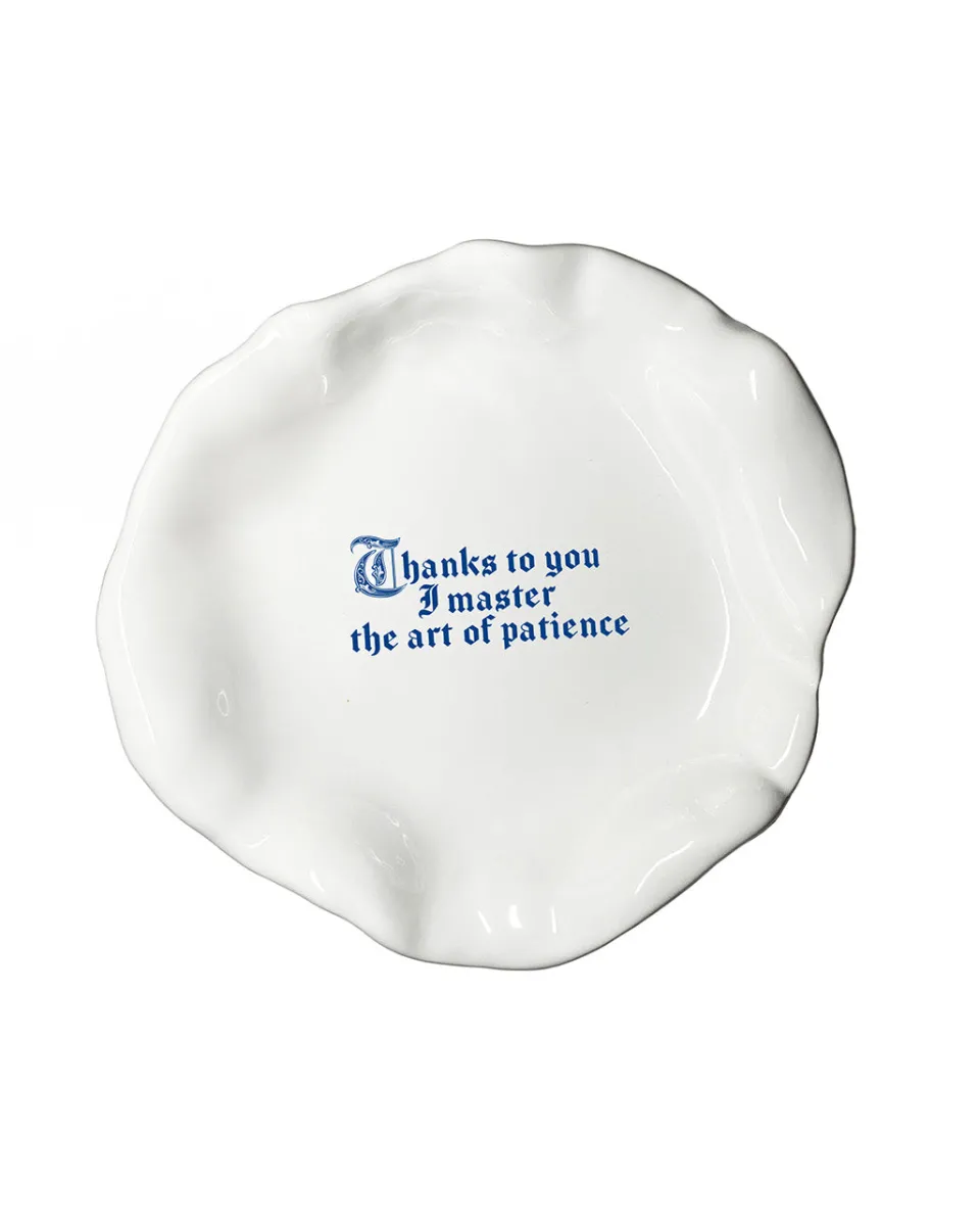 TA-DAAN Thanks to you I master the art of patience Explicit Deep Plate