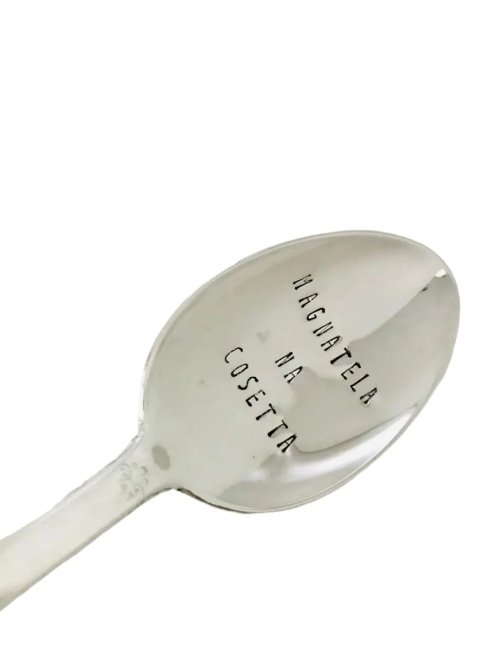 TA-DAAN Vintage Silver Hand-stamped spoon