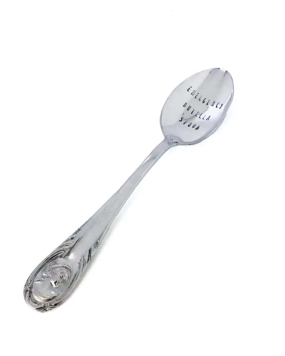 TA-DAAN Vintage Silver Hand-stamped spoon