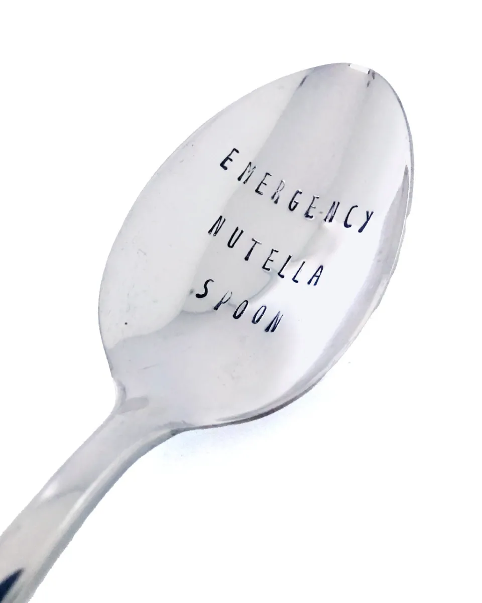 TA-DAAN Vintage Silver Hand-stamped spoon